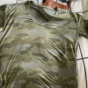 ae soft and sexy camo shirt